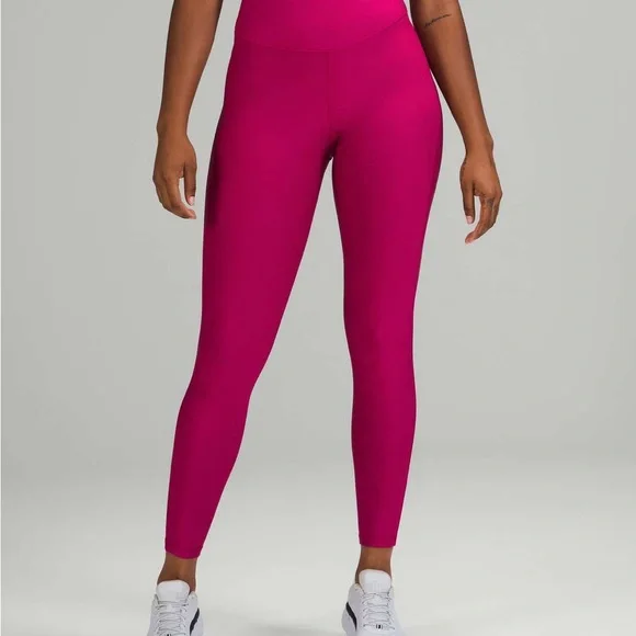 Lululemon Base Pace High-Rise Fleece Tight 28" 
Wild Berry - Picture 3 of 6